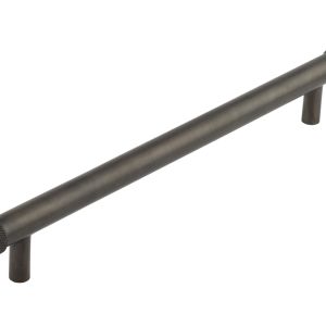 Frelan Hardware Hoxton Wenlock Diamond Knurled End Cap Cabinet Pull Handle (224mm), Dark Bronze – HOX160DB