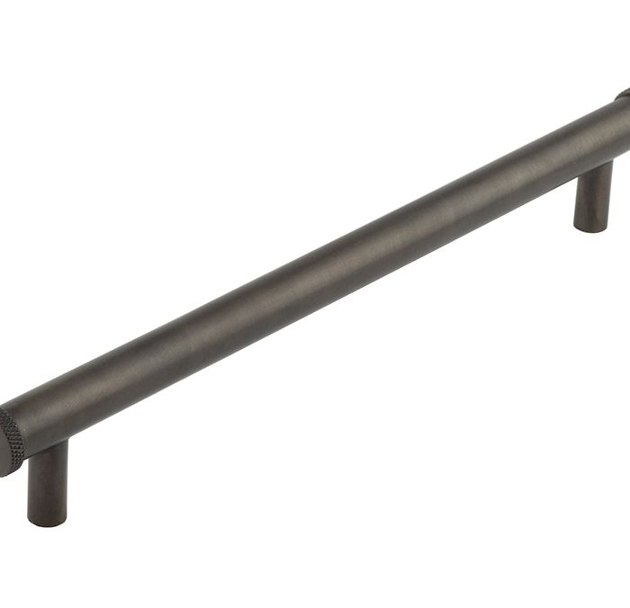 Frelan Hardware Hoxton Wenlock Diamond Knurled End Cap Cabinet Pull Handle (224mm), Dark Bronze – HOX160DB