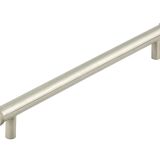Frelan Hardware Hoxton Wenlock Diamond Knurled End Cap Cabinet Pull Handle (224mm), Satin Nickel - HOX160SN