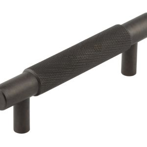 Frelan Hardware Hoxton Taplow Diamond Knurled Cabinet Pull Handle (96mm), Dark Bronze – HOX2050DB