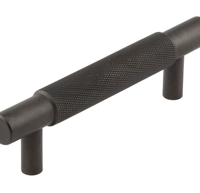 Frelan Hardware Hoxton Taplow Diamond Knurled Cabinet Pull Handle (96mm), Dark Bronze – HOX2050DB