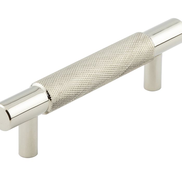 Frelan Hardware Hoxton Taplow Diamond Knurled Cabinet Pull Handle (96mm), Polished Nickel – HOX2050PN