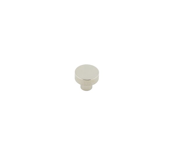 Frelan Hardware Hoxton Thaxted Line Knurled Cupboard Door Knob (30mm), Polished Nickel – HOX230PN