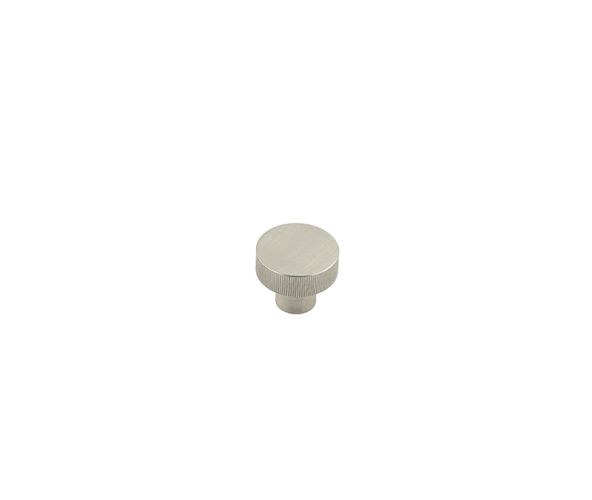 Frelan Hardware Hoxton Thaxted Line Knurled Cupboard Door Knob (30mm), Satin Nickel – HOX230SN