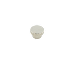 Frelan Hardware Hoxton Thaxted Line Knurled Cupboard Door Knob (40mm), Polished Nickel - HOX240PN