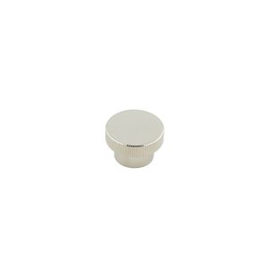 Frelan Hardware Hoxton Thaxted Line Knurled Cupboard Door Knob (40mm), Polished Nickel – HOX240PN