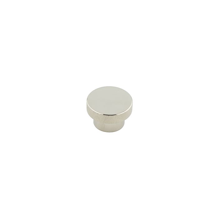 Frelan Hardware Hoxton Thaxted Line Knurled Cupboard Door Knob (40mm), Polished Nickel – HOX240PN
