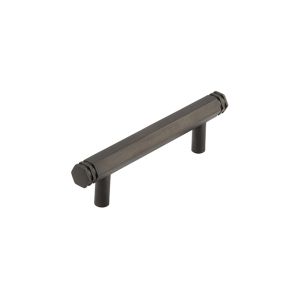 Frelan Hardware Hoxton Nile Hex Cabinet Pull Handle With End Step Detail (96mm), Dark Bronze – HOX350DB