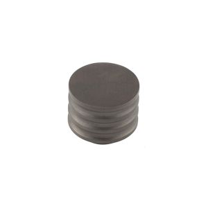 Frelan Hardware Hoxton Sturt Cupboard Door Knob With Grooved Detail (30mm), Dark Bronze – HOX430DB