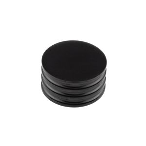 Frelan Hardware Hoxton Sturt Cupboard Door Knob With Grooved Detail (40mm), Matt Black – HOX440MB