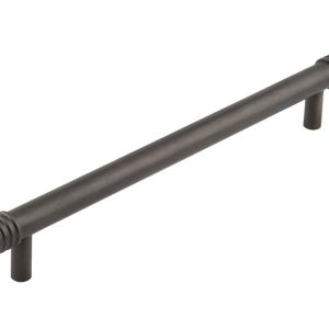 Frelan Hardware Hoxton Sturt Cabinet Pull Handle With Grooved Detail (224mm c/c), Dark Bronze – HOX460DB