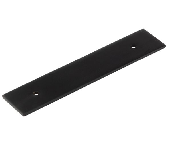 Frelan Hardware Hoxton Fanshaw Backplate For Cabinet Pull Handle (96mm), Matt Black – HOX5050MB