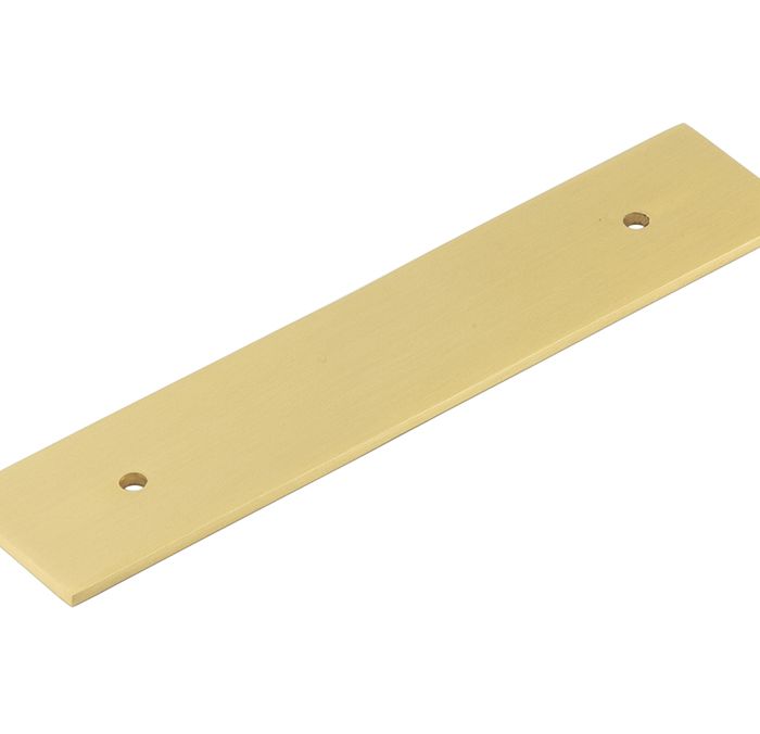 Frelan Hardware Hoxton Fanshaw Backplate For Cabinet Pull Handle (96mm), Satin Brass – HOX5050SB