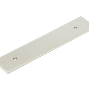 Frelan Hardware Hoxton Fanshaw Backplate For Cabinet Pull Handle (96mm), Satin Nickel – HOX5050SN