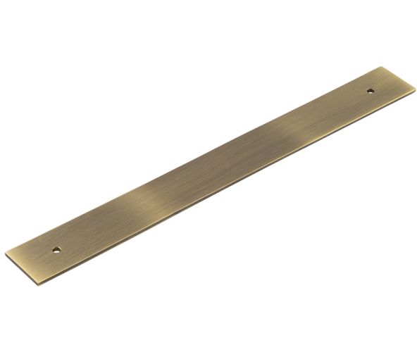 Frelan Hardware Hoxton Fanshaw Backplate For Cabinet Pull Handle (224mm c/c), Antique Brass – HOX5060AB