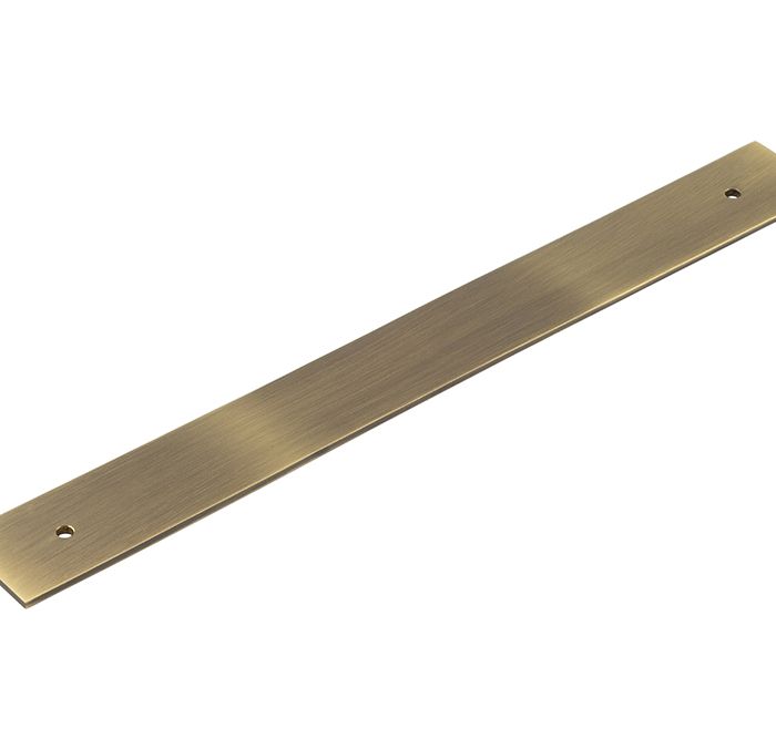 Frelan Hardware Hoxton Fanshaw Backplate For Cabinet Pull Handle (224mm c/c), Antique Brass – HOX5060AB