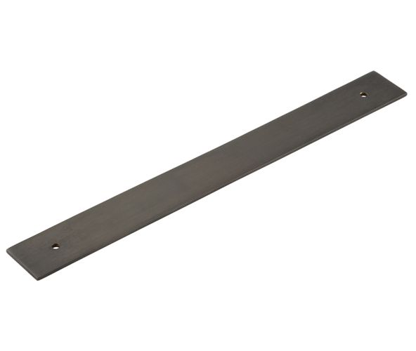 Frelan Hardware Hoxton Fanshaw Backplate For Cabinet Pull Handle (224mm c/c), Dark Bronze – HOX5060DB