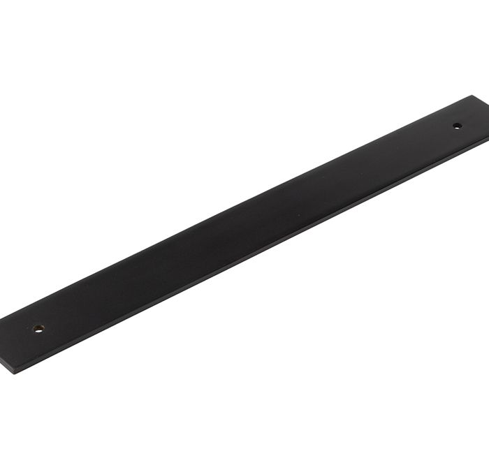Frelan Hardware Hoxton Fanshaw Backplate For Cabinet Pull Handle (224mm c/c), Matt Black – HOX5060MB