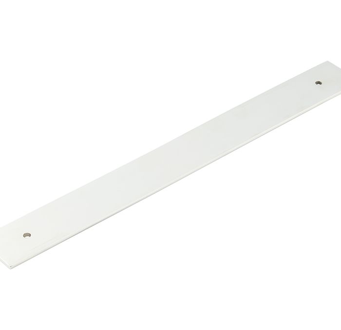 Frelan Hardware Hoxton Fanshaw Backplate For Cabinet Pull Handle (224mm c/c), Polished Nickel – HOX5060PN