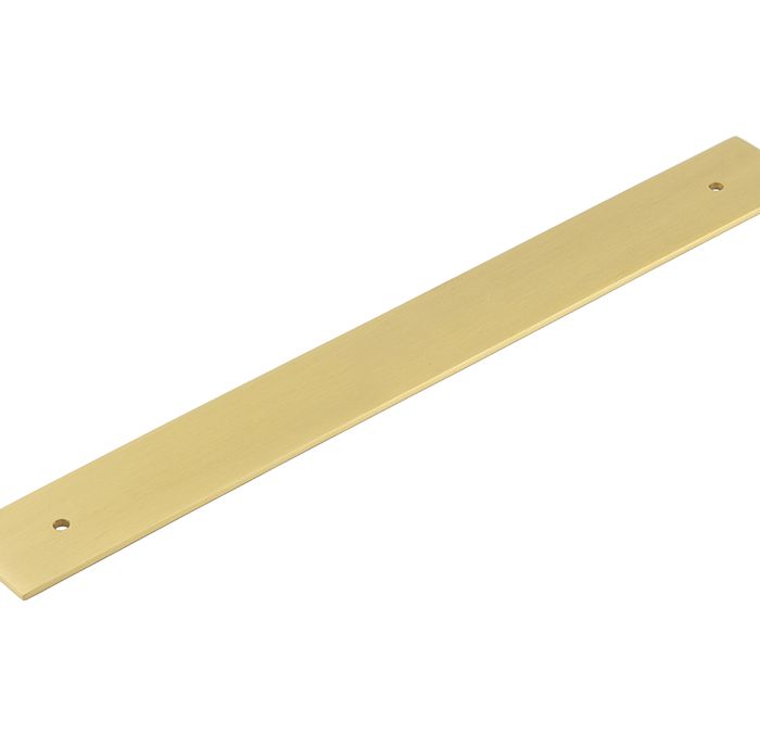 Frelan Hardware Hoxton Fanshaw Backplate For Cabinet Pull Handle (224mm c/c), Satin Brass – HOX5060SB