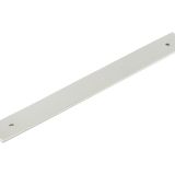 Frelan Hardware Hoxton Fanshaw Backplate For Cabinet Pull Handle (224mm c/c), Satin Nickel - HOX5060SN