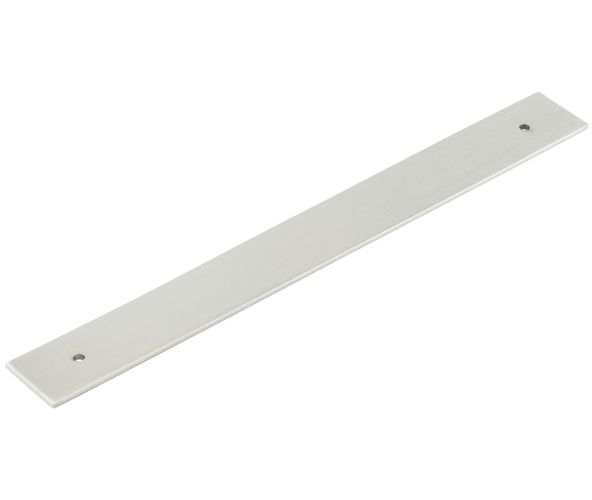 Frelan Hardware Hoxton Fanshaw Backplate For Cabinet Pull Handle (224mm c/c), Satin Nickel – HOX5060SN