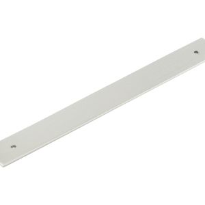 Frelan Hardware Hoxton Fanshaw Backplate For Cabinet Pull Handle (224mm c/c), Satin Nickel – HOX5060SN