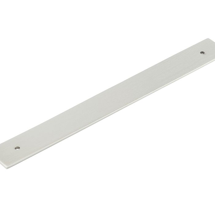 Frelan Hardware Hoxton Fanshaw Backplate For Cabinet Pull Handle (224mm c/c), Satin Nickel – HOX5060SN