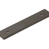 Frelan Hardware Hoxton Rushton Stepped Backplate For Cabinet Pull Handle (96mm), Dark Bronze - HOX6050DB
