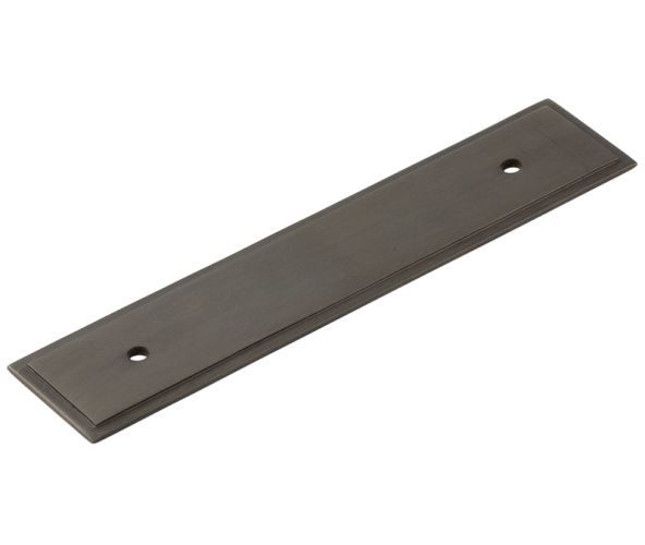 Frelan Hardware Hoxton Rushton Stepped Backplate For Cabinet Pull Handle (96mm), Dark Bronze – HOX6050DB