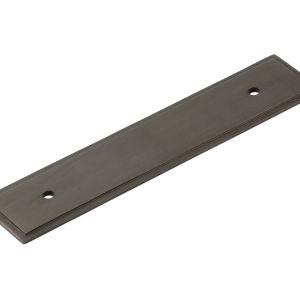 Frelan Hardware Hoxton Rushton Stepped Backplate For Cabinet Pull Handle (96mm), Dark Bronze – HOX6050DB
