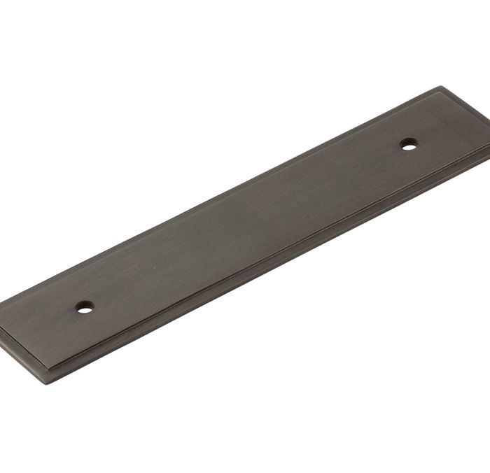 Frelan Hardware Hoxton Rushton Stepped Backplate For Cabinet Pull Handle (96mm), Dark Bronze – HOX6050DB
