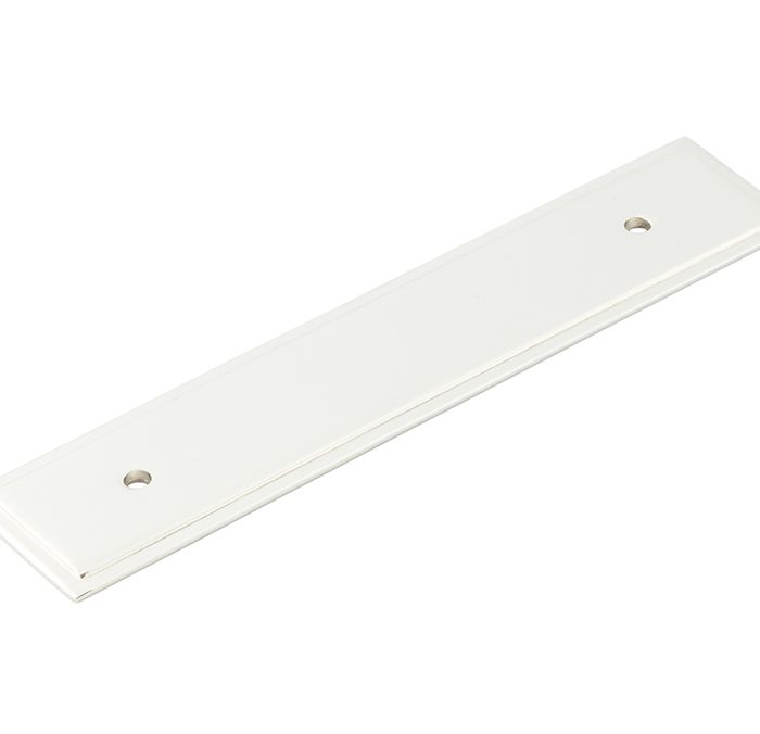 Frelan Hardware Hoxton Rushton Stepped Backplate For Cabinet Pull Handle (96mm), Polished Nickel – HOX6050PN