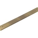 Frelan Hardware Hoxton Rushton Stepped Backplate For Cabinet Pull Handle (224mm c/c), Antique Brass - HOX6060AB