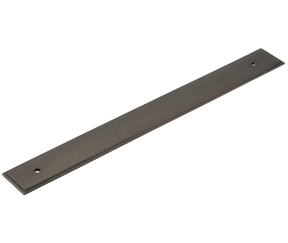 Frelan Hardware Hoxton Rushton Stepped Backplate For Cabinet Pull Handle (224mm c/c), Dark Bronze – HOX6060DB