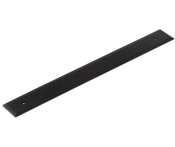 Frelan Hardware Hoxton Rushton Stepped Backplate For Cabinet Pull Handle (224mm c/c), Matt Bronze – HOX6060MB