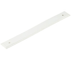 Frelan Hardware Hoxton Rushton Stepped Backplate For Cabinet Pull Handle (224mm c/c), Polished Nickel - HOX6060PN