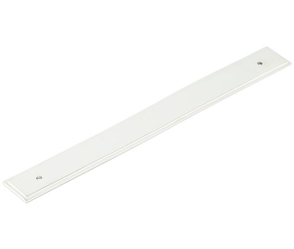 Frelan Hardware Hoxton Rushton Stepped Backplate For Cabinet Pull Handle (224mm c/c), Polished Nickel – HOX6060PN