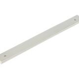 Frelan Hardware Hoxton Rushton Stepped Backplate For Cabinet Pull Handle (224mm c/c), Satin Nickel - HOX6060SN