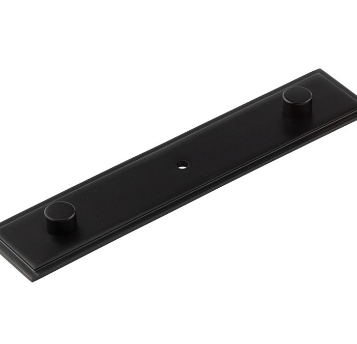 Frelan Hardware Hoxton Rushton Stepped Backplate For Cupboard Door Knobs (96mm c/c), Matt Bronze – HOX6090MB