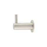 Frelan Hardware Hoxton Vestry Cupboard Hook With Rose (37mm Projection), Satin Nickel - HOX665SN