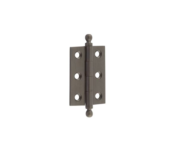 Frelan Hardware Hoxton 2 Inch Finial Cabinet Hinges, Dark Bronze – HOX800DB (sold in pairs)
