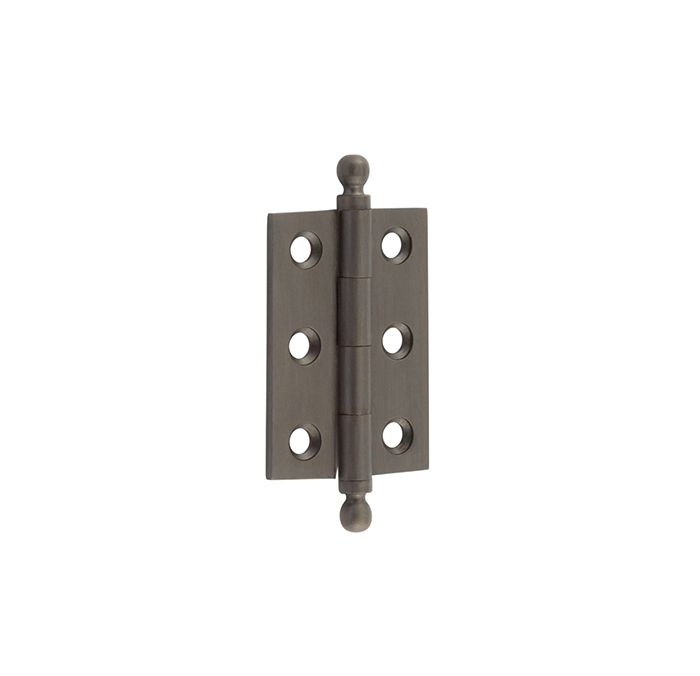Frelan Hardware Hoxton 2 Inch Finial Cabinet Hinges, Dark Bronze – HOX800DB (sold in pairs)