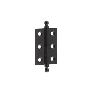 Frelan Hardware Hoxton 2 Inch Finial Cabinet Hinges, Matt Black – HOX800MB (sold in pairs)
