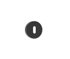 Frelan Hardware Standard Profile Escutcheon, Matt Black - JMB16