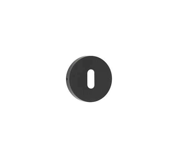 Frelan Hardware Standard Profile Escutcheon, Matt Black – JMB16