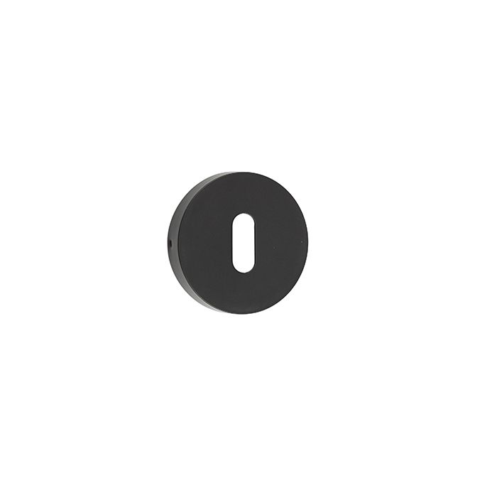 Frelan Hardware Standard Profile Escutcheon, Matt Black – JMB16
