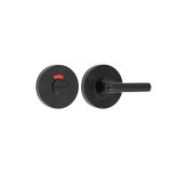 Frelan Hardware Easy Bathroom Turn & Release With Indicator (52mm x 8mm), Matt Black - JMB355
