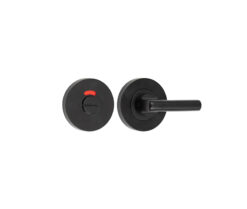 Frelan Hardware Easy Bathroom Turn & Release With Indicator (52mm x 8mm), Matt Black - JMB355