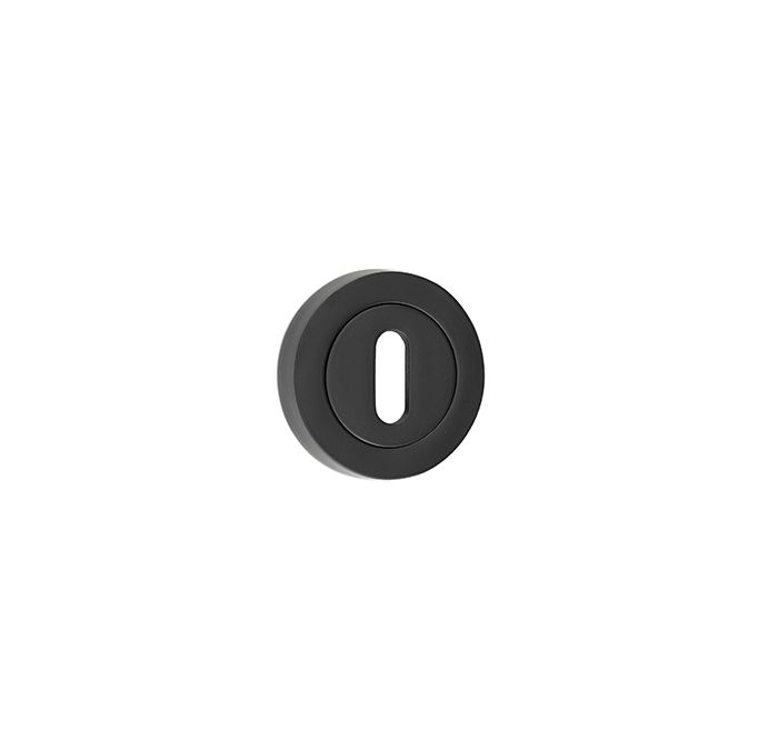Frelan Hardware Standard Profile Escutcheon, Matt Black – JMB503